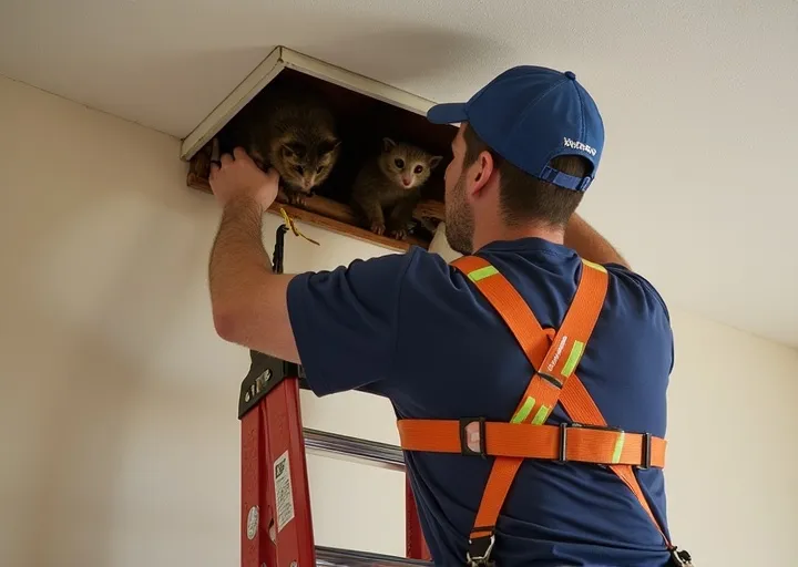 Safe Roof Cavity Access North Tivoli